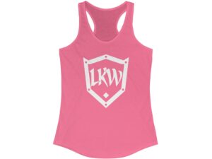 Late Knight Warriors Icon: Women's Ideal Racerback Tank