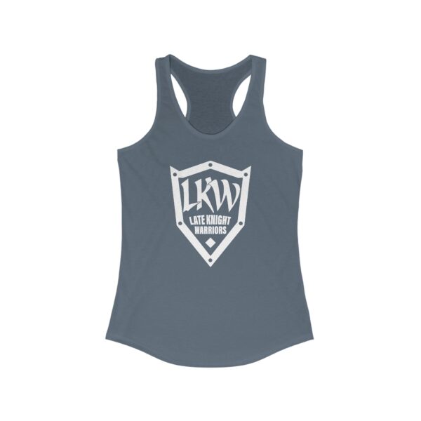 Late Knight Warrior Logo: Women's Ideal Racerback Tank - Image 17