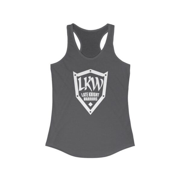 Late Knight Warrior Logo: Women's Ideal Racerback Tank - Image 23