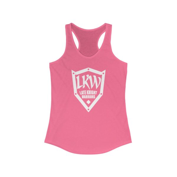 Late Knight Warrior Logo: Women's Ideal Racerback Tank - Image 27
