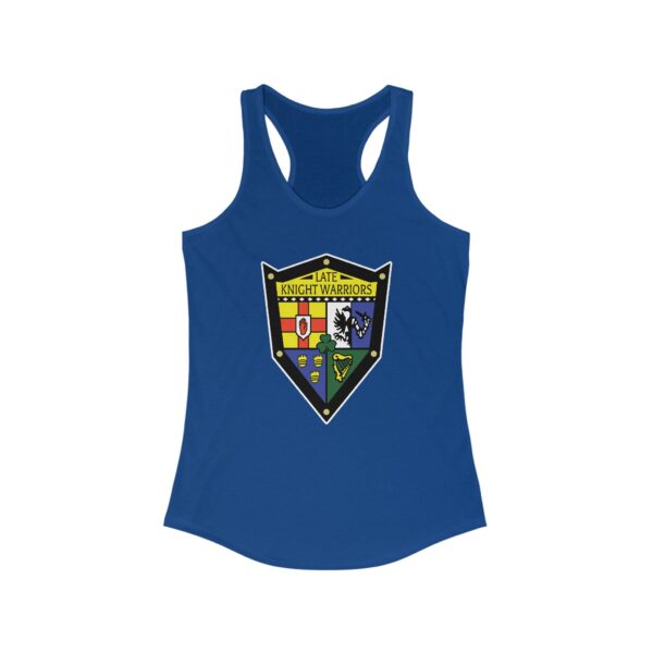 Late Knight Warrior OG Crest: Women's Ideal Racerback Tank - Image 21