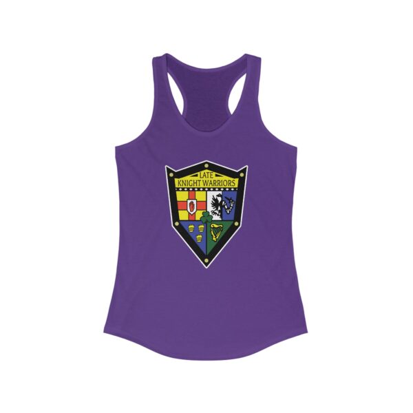 Late Knight Warrior OG Crest: Women's Ideal Racerback Tank - Image 27