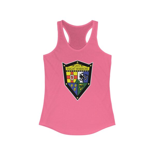 Late Knight Warrior OG Crest: Women's Ideal Racerback Tank - Image 29