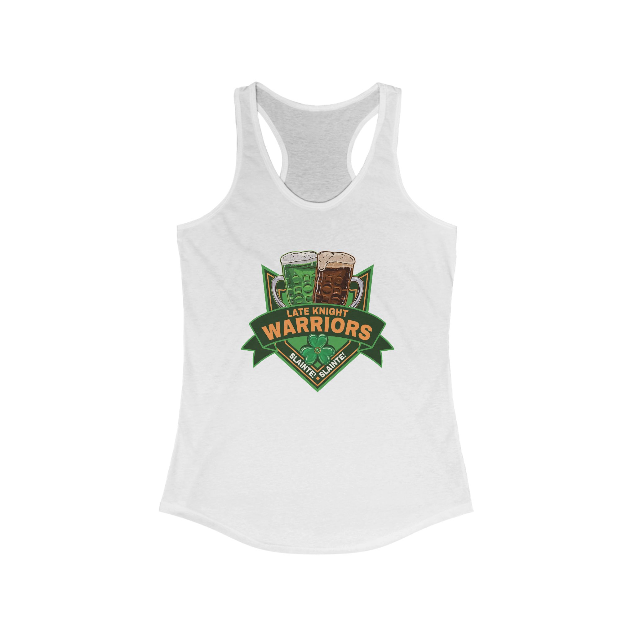 LKW St Patrick's Day: Women's Ideal Racerback Tank - Image 3