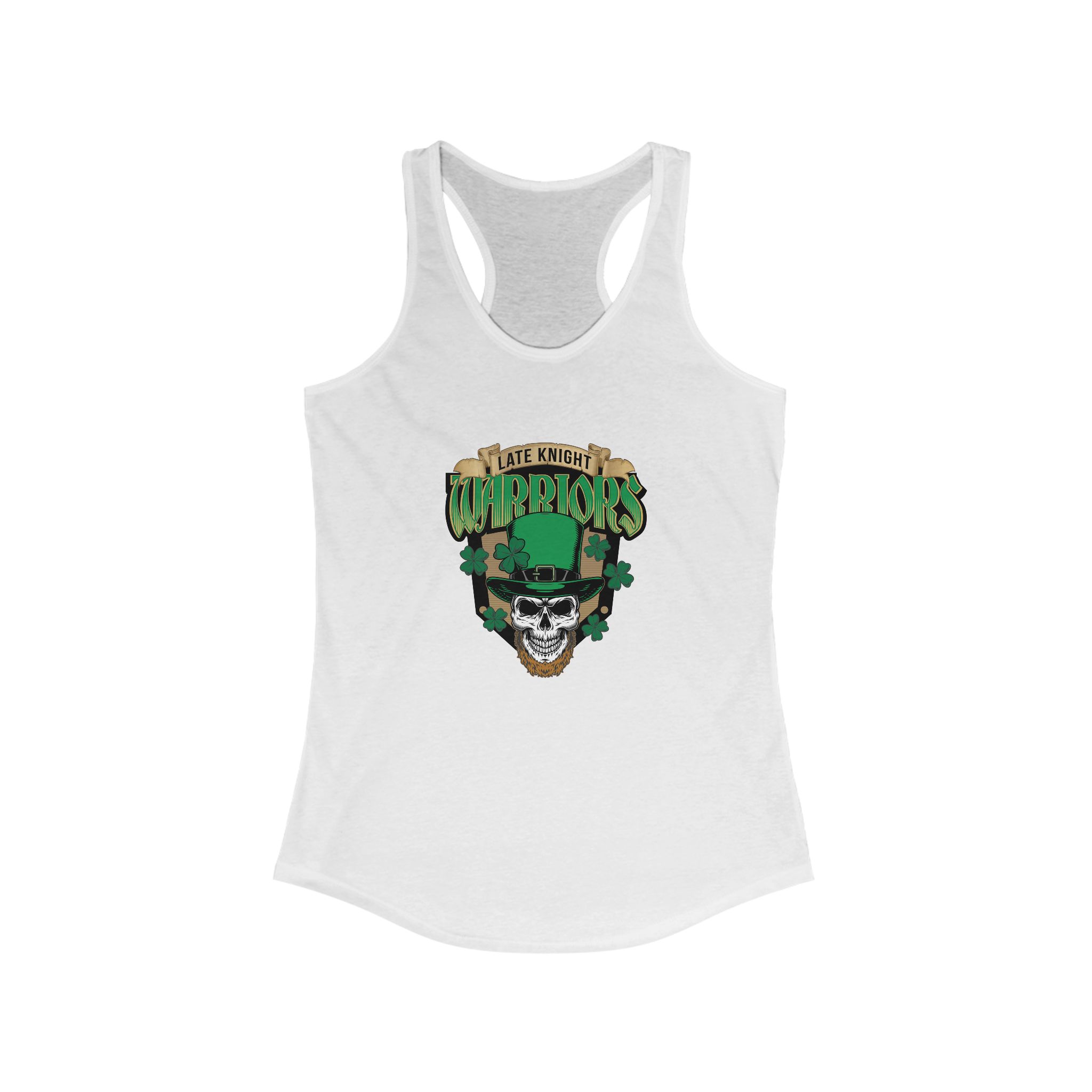 LKW St Patrick's Day: Women's Ideal Racerback Tank - Image 3