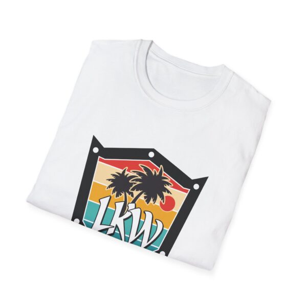 Just Beachy LKW: Unisex Softstyle T-Shirt - Image 4
