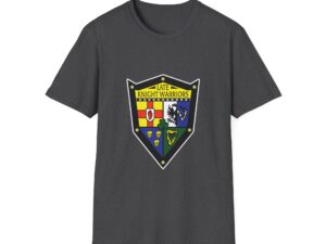 Late Knight Warrior OG Crest: Unisex Softstyle T-Shirt