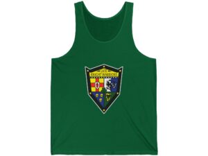 Late Knight Warrior OG Crest: Unisex Jersey Tank
