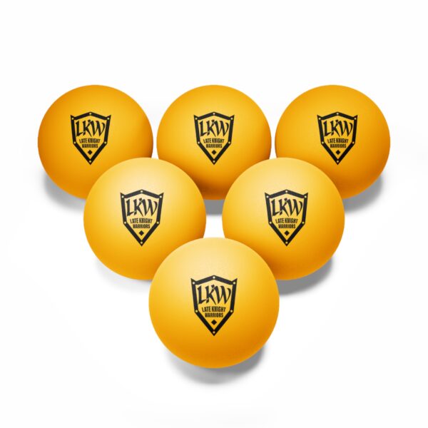 Ping Pong Balls, 6 pcs - Image 6