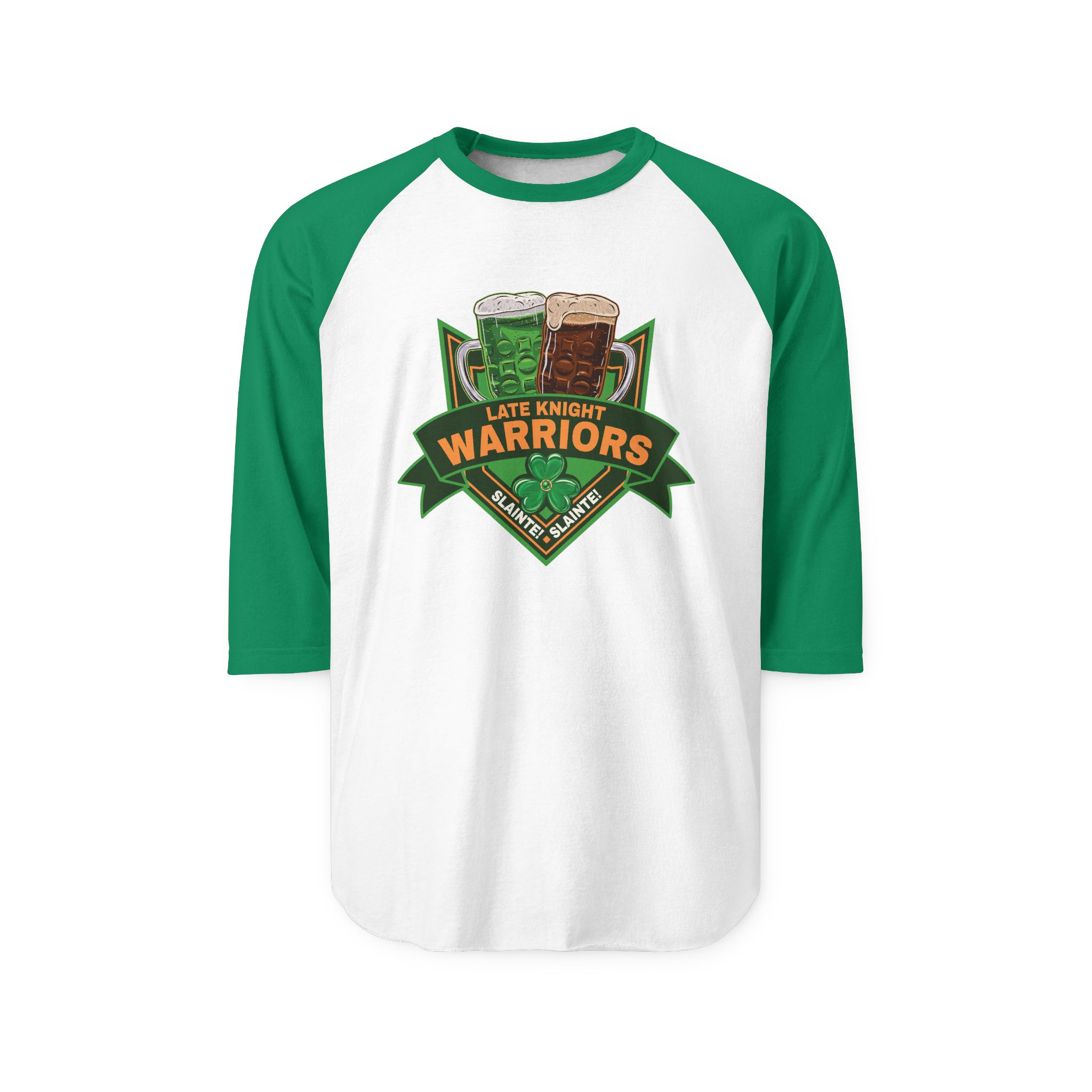 Unisex Three-Quarter Sleeve Raglan Shirt - Image 3