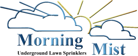 Morning Mist Lawn Sprinklers Logo